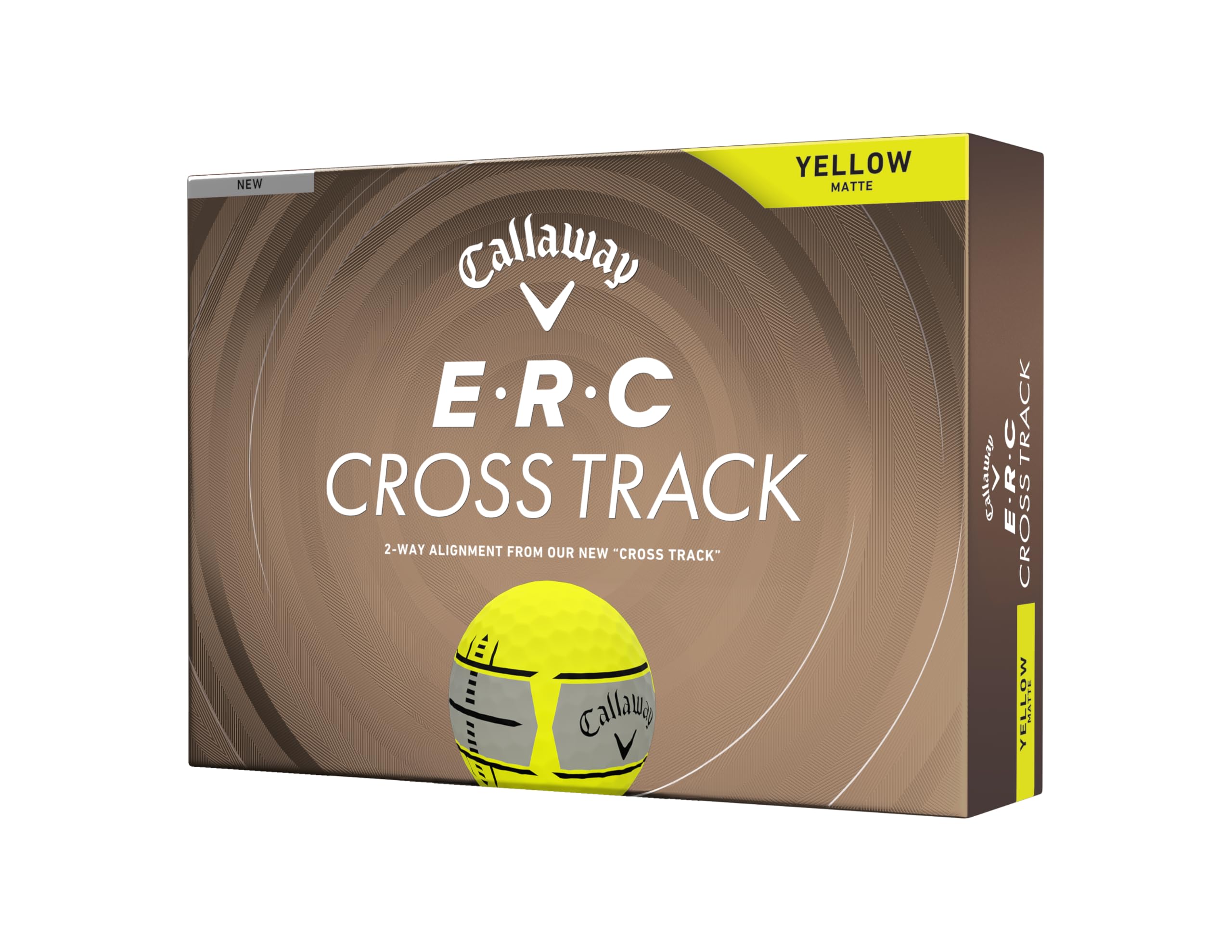 Amazon | キャロウェイ(Callaway) ゴルフボール ERC CROSS TRACK 1
