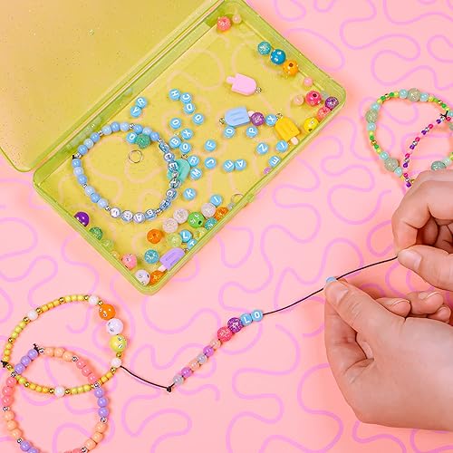 Miniatura 3 de Fashion Angels Ice Pop - Kit de cuentas para tienda de cuentas, más de 2500 cuentas para pulseras y collares de amistad, kit de diseño de joyería