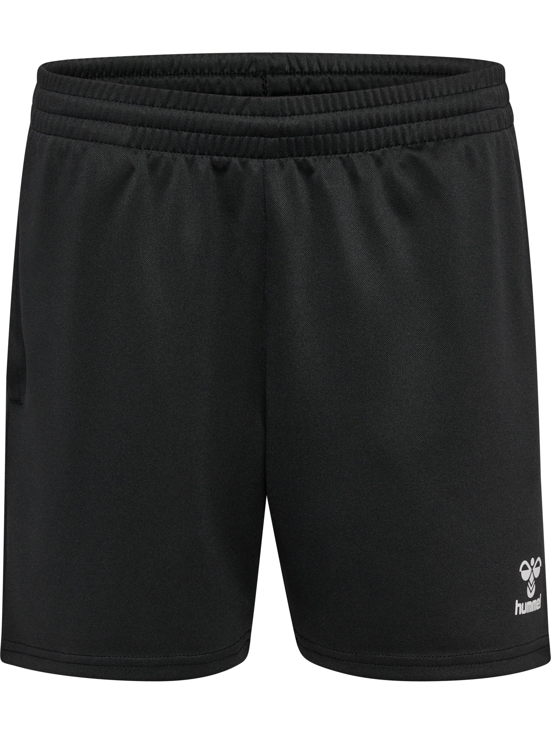 hummel Essential Trainingshose Kinder - Sport Shorts für Jungen und Mädchen - Kurze Sporthose mit Seitentaschen - aus 100% Recyceltem Polyester