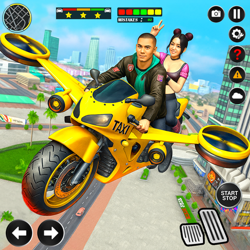 Flying Bike Simulator 3D