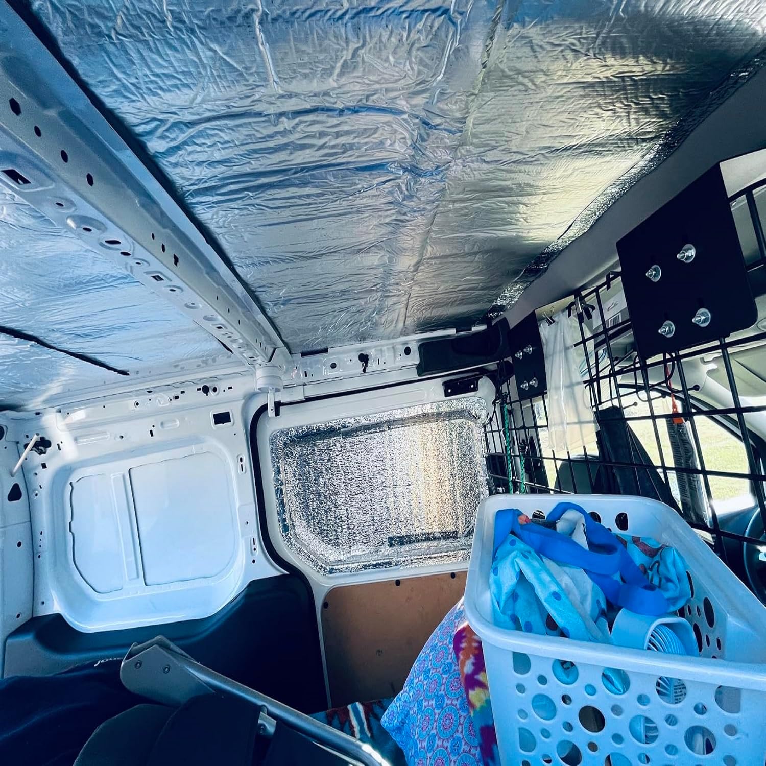 Car Heat Sound Deadening Insulation Mat,394 Mil 108 Sqft Automobile Sound Deadening & Heat Insulation Material for Auto Hood Engine Roof Door and Trunk,40in x 394in, Aluminum Foil Finish