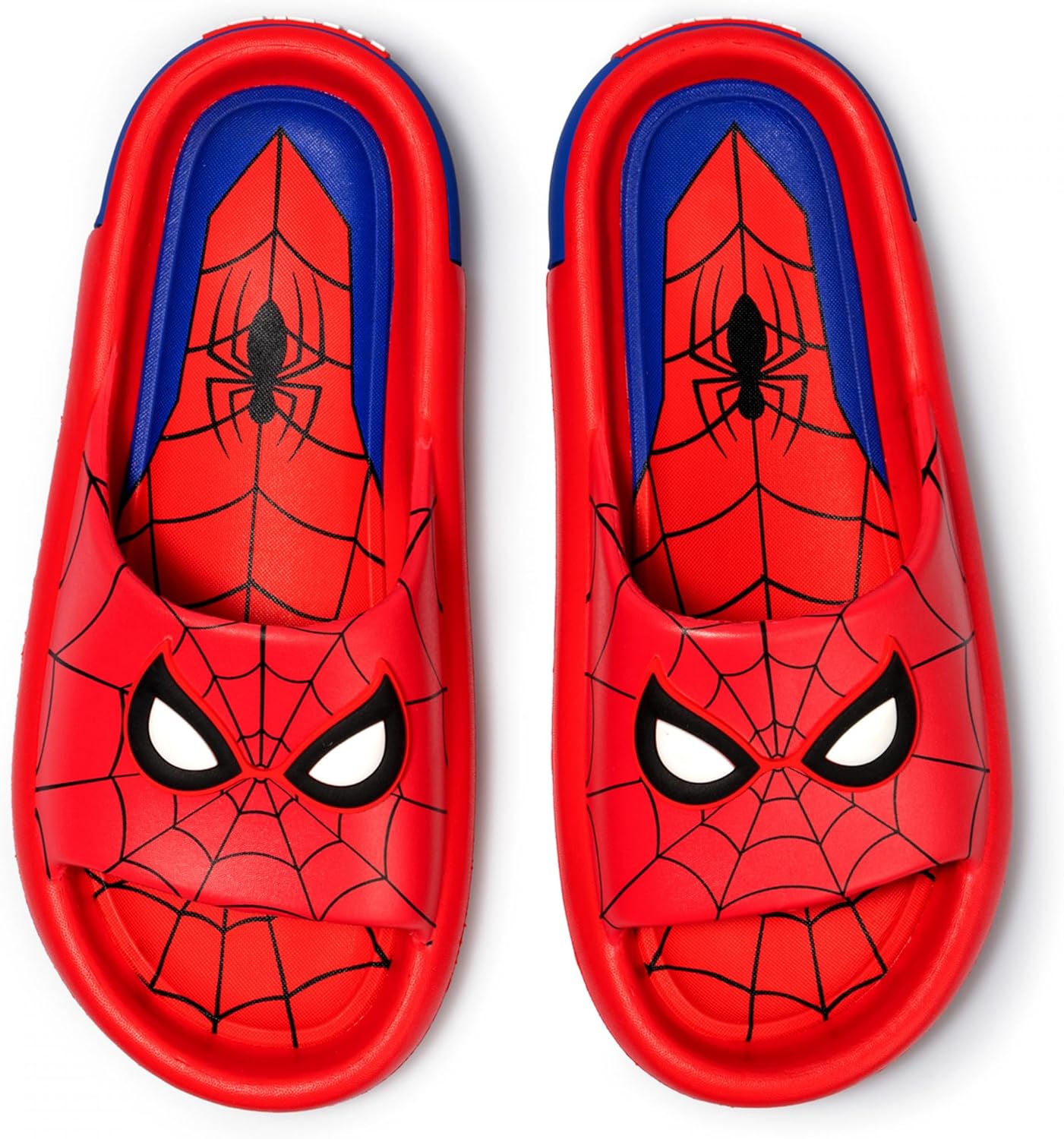 Ground Up Spider-Man Webbed Mask Men's Slide Sandals - Image 2