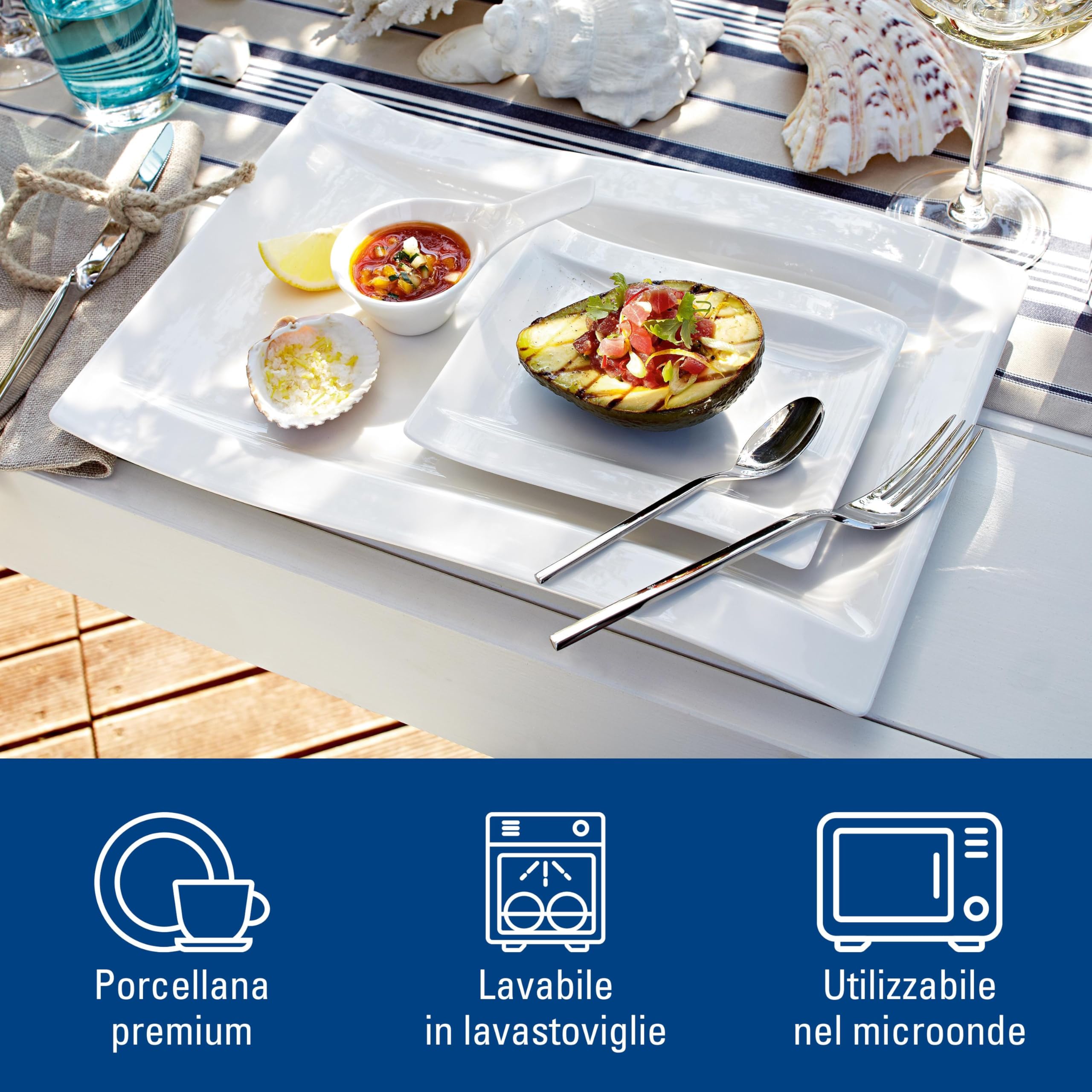 Villeroy & Boch - Manufacture set da colazione, 6 pz., set | FindTheDeal