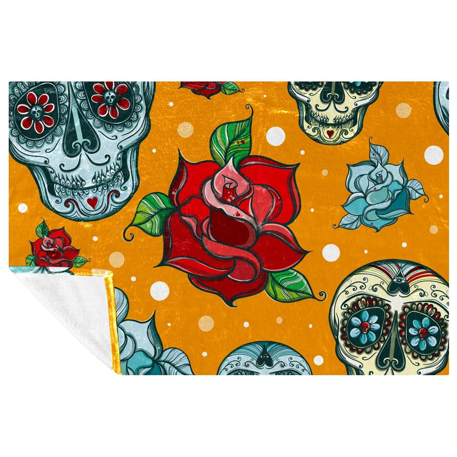 Couverture à motifs floraux pour vos pique-niques et sorties camping