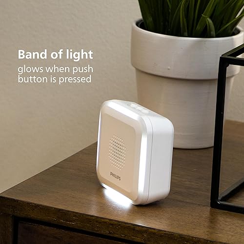 Miniatura 5 de Philips Kit de timbre de seguridad inalámbrico, cámara de timbre de señuelo, luz activada por movimiento, timbre señuelo cámaras de seguridad para