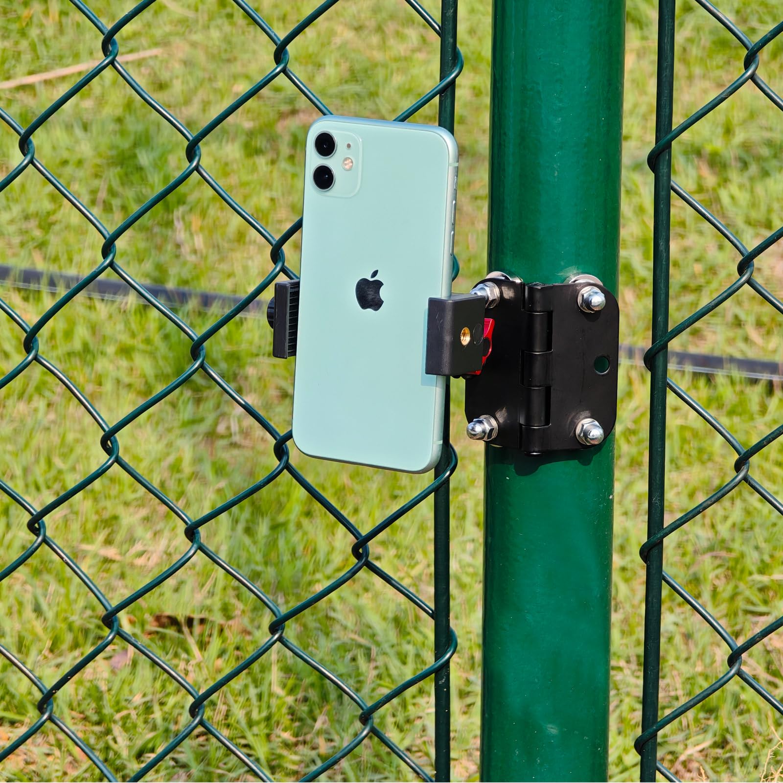 Camera Fence Mount For Mevo Start/GoPro / Insta360 /AKASO/Digital Action Camera,Fence Holder Game Changer Mounting Kit For Recording Basketball/Football/Softball/Baseball/Tennis Sport Game - View #5