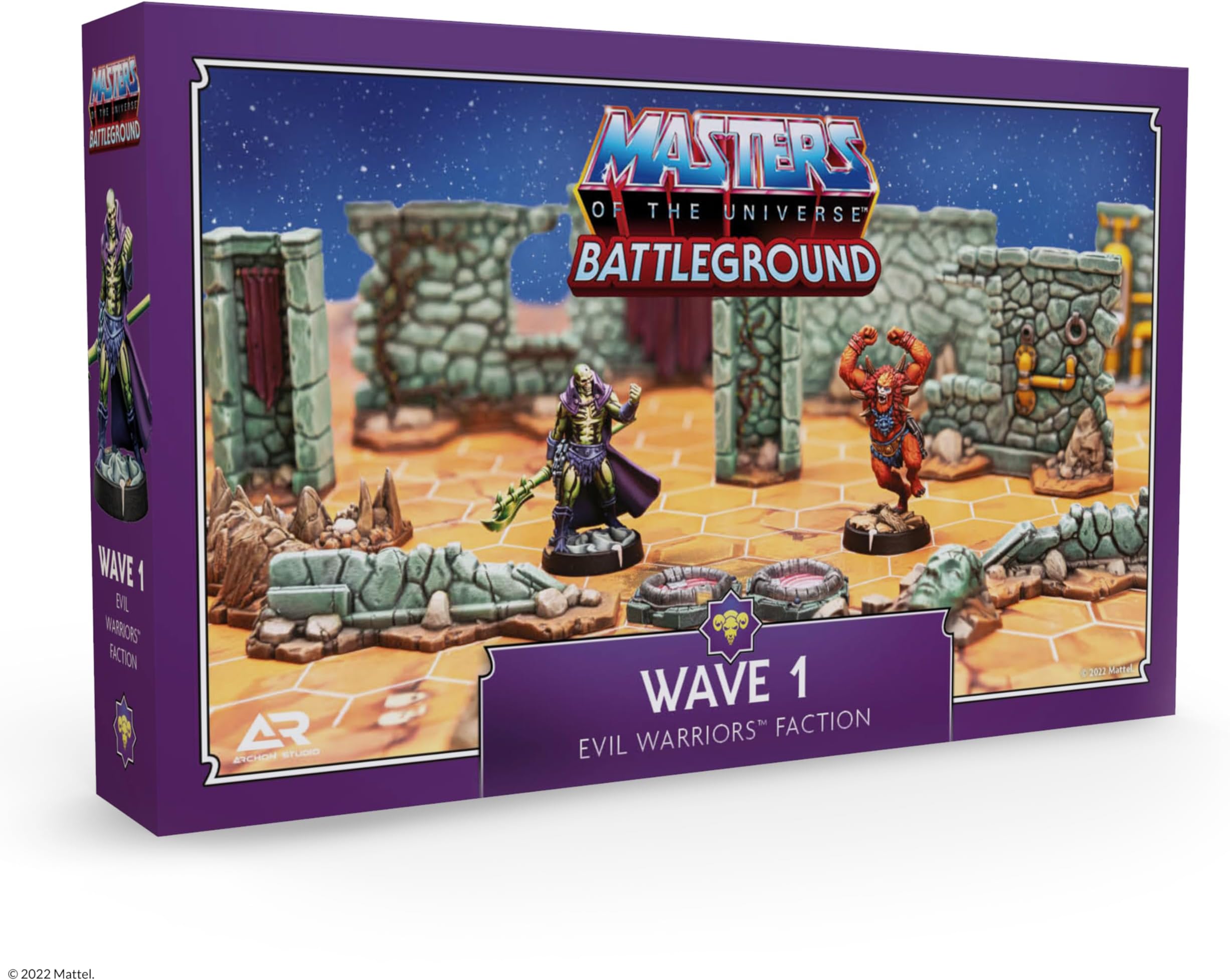 Archon StudioMOTU0018 Wave 1 Evil Warriors Faction Scareglow, Beast Man Accessories, Multicoloured