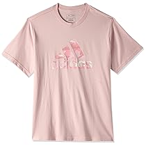 adidas Donna Camo Graphic Tee, Sandy Pink, S
