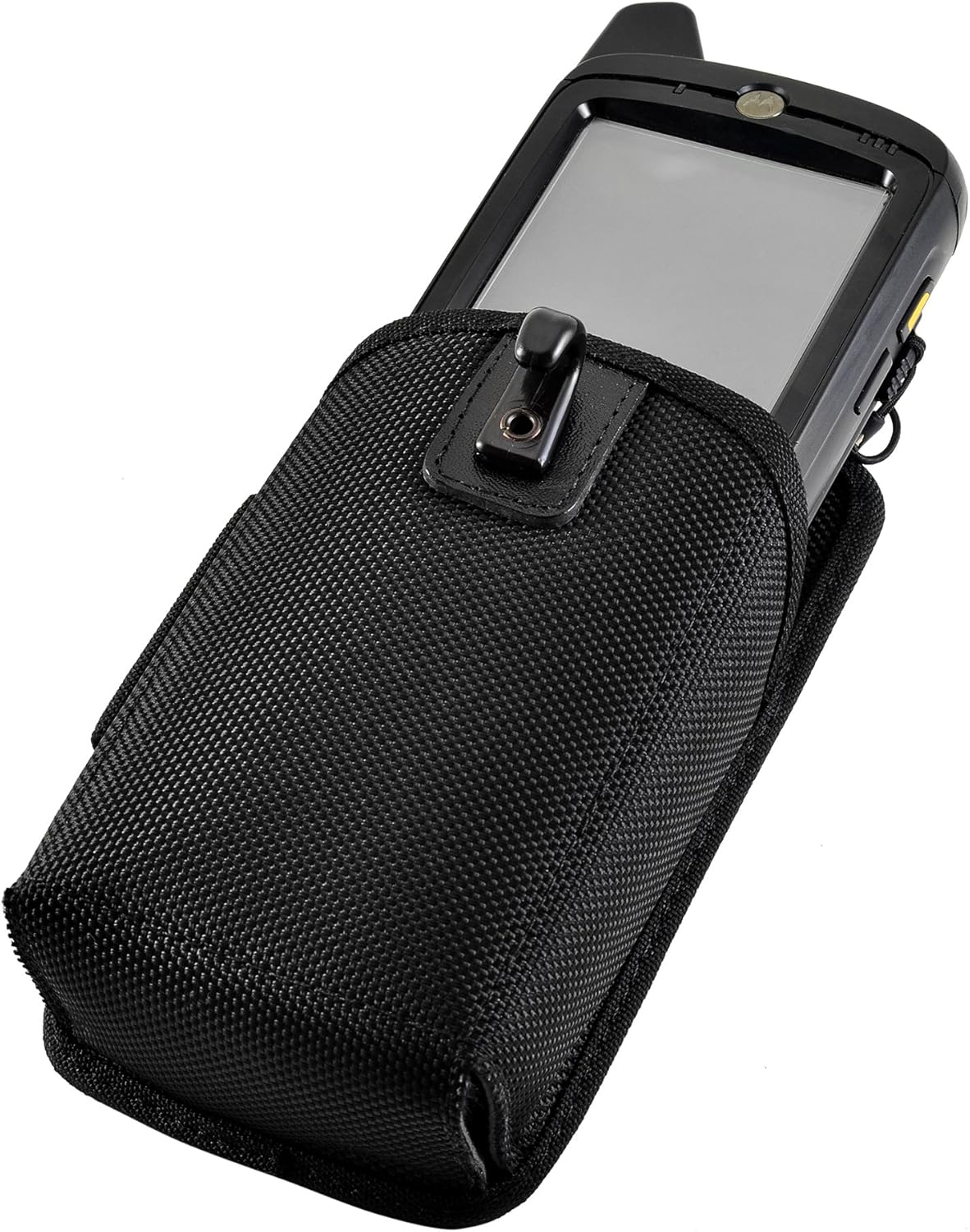 Turtleback Mobile Computer Case Made for Zebra Motorola MC67 KT-67NA Touch Computer Nylon Holster, 2 Belt Clips (Metal Clip & Belt Loop) Mobile Scanner Holder Fits Devices 6 1/4" X 3 1/8" X 1 3/8"