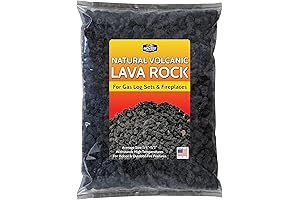 Midwest Hearth Lava Rock Granules - Perfect for Cozy Gas Fireplaces