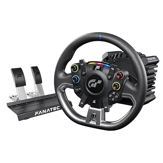 El DLC de Gran Turismo 7 incluirá carreras realistas y pruebas de 24 horas. 9 81hPgCoEtiL. SX522 Fanatec Officially Licensed Gran Turismo DD Pro PlayStation Sim Racing Steering Wheel, Base and Pedals – Polyphony Digital Wheel, 5 Nm FluxBarrier Direct Drive, 2-Pedal Set for PC, PS5, PS4