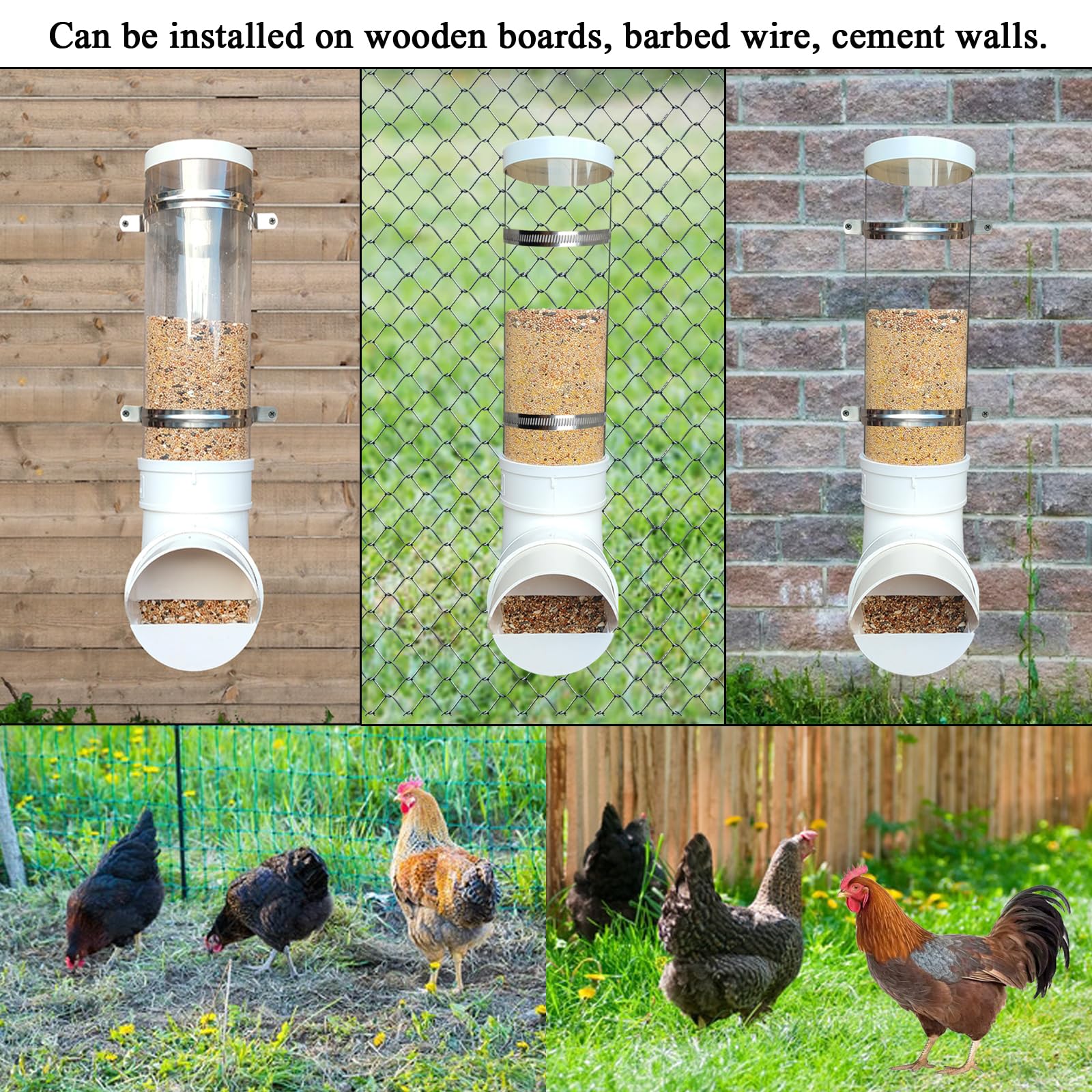 Chicken Feeder Pvc