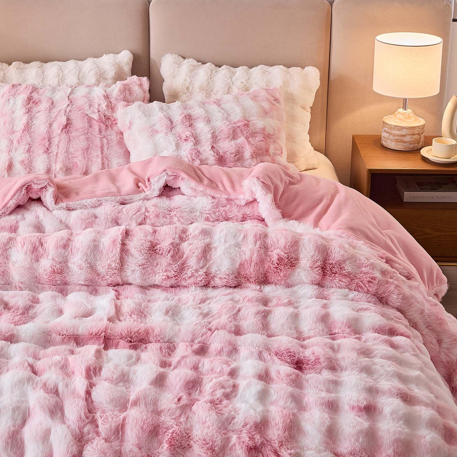 UOZZI BEDDING Feinbiber Schmusetuch Set FLBZ01-T