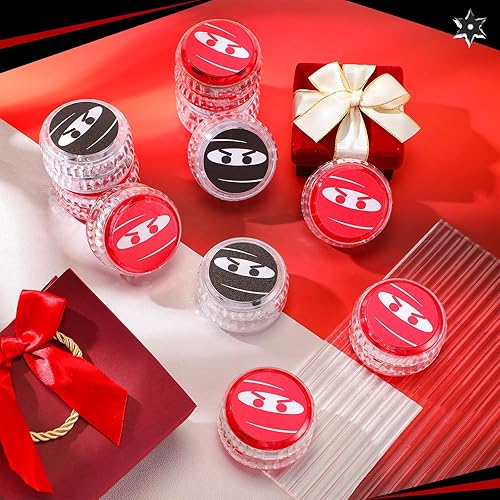 Miniatura 5 de 24 piezas Ninja Yo Yo Bulk Ninja Party Favores LED Yo Yo Bola Responsive para Principiantes de Halloween Bolsas de Regalos para Niños Regalos de