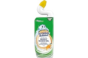 Toilet Bubble Cleaner Foaming: Scrubbing Bubbles Bubbly Bleach Gel Toilet Bowl Cleaner