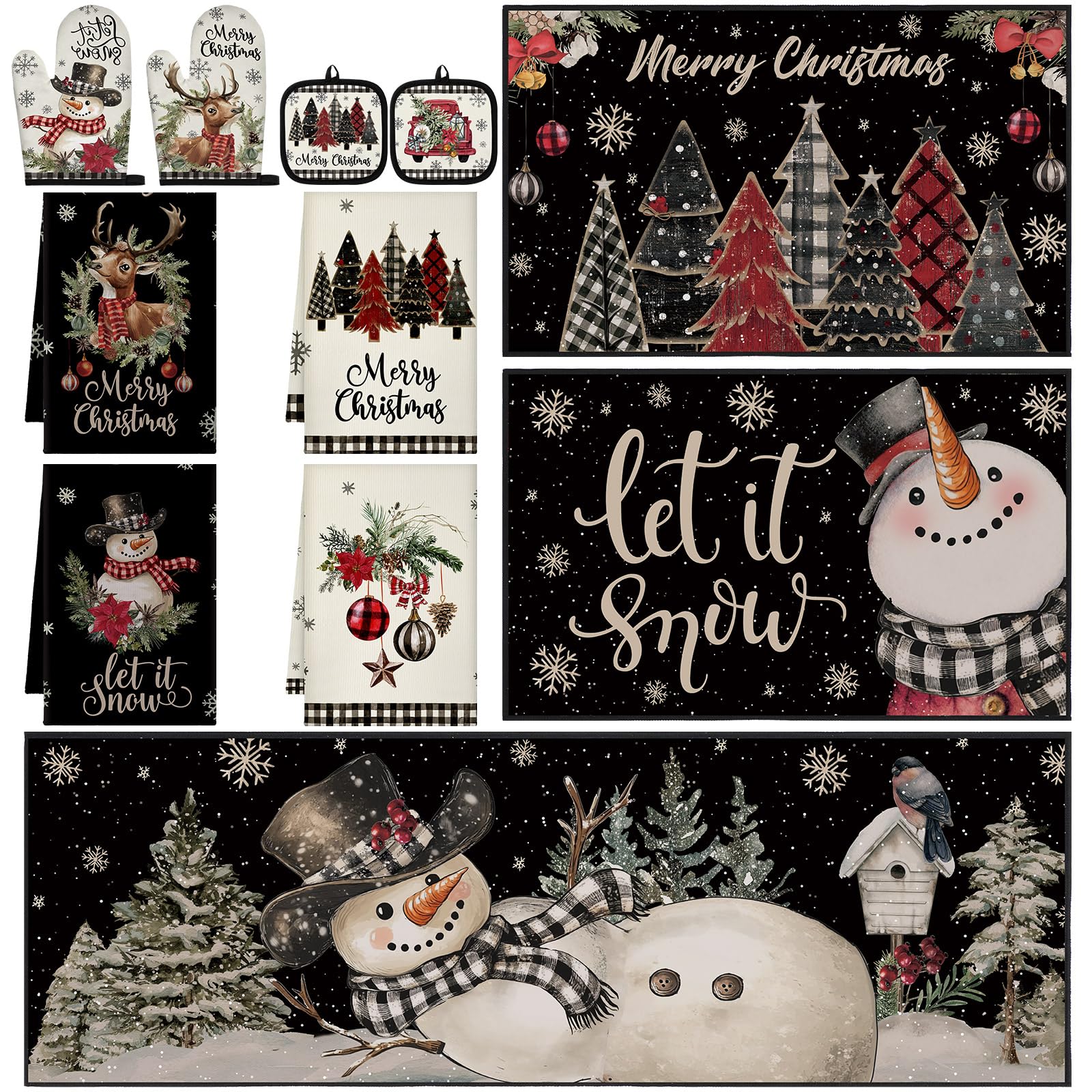 Halloween Kitchen Decor Set - Spooky & Cute! -11