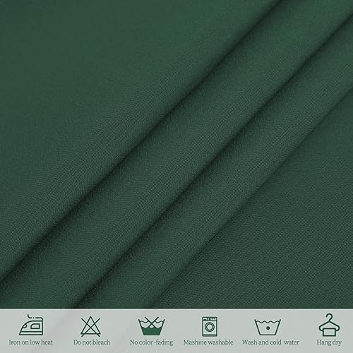 Miniatura 130 de Paquete de 10 manteles redondos de 120 pulgadas, mantel de poliéster blanco para mesa redonda, resistente a las manchas y a las arrugas, mantel