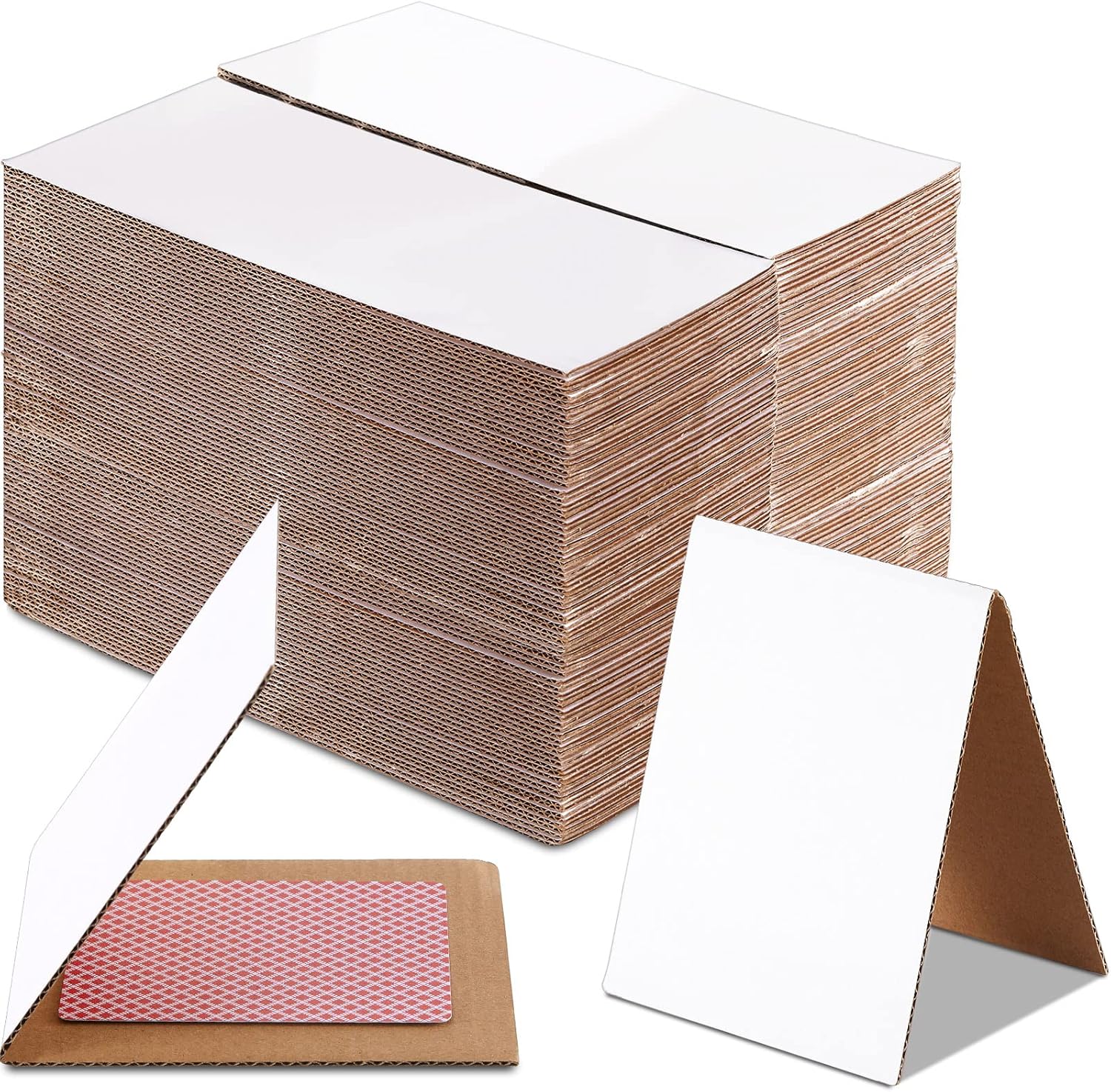 Lewtemi 200 Pack Folded Trading Card Shipping Protectors 4