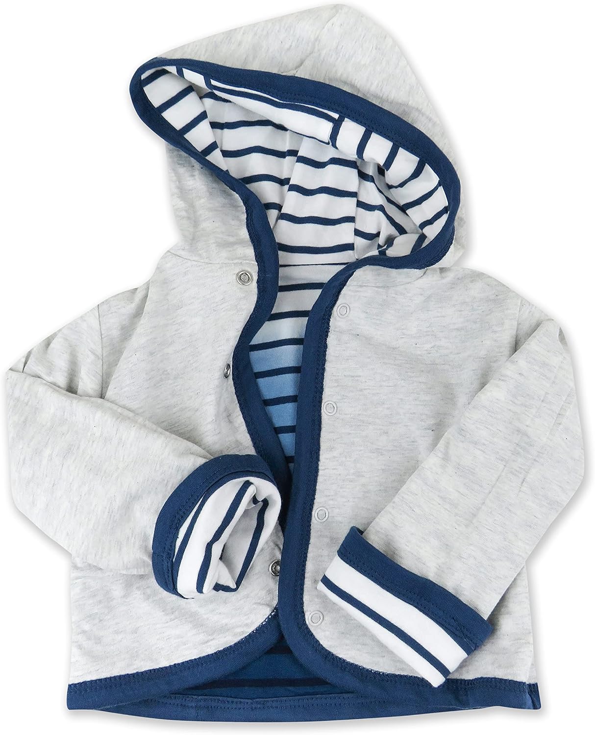 HonestBaby Baby 100% Organic CottonHooded Zip Sweatshirt
