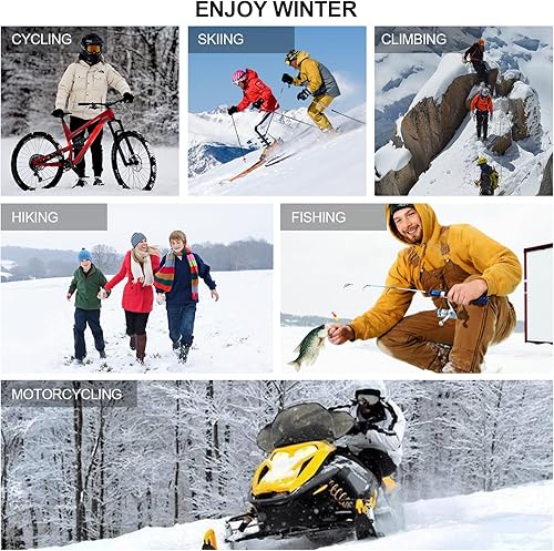 Miniatura 5 de Heated Socks for Women Men,Foot Warmers Electric Rechargable Battery Heating Socks,Winter Cold Feet Hunting Ski Camping Hiking Riding Motorcycle