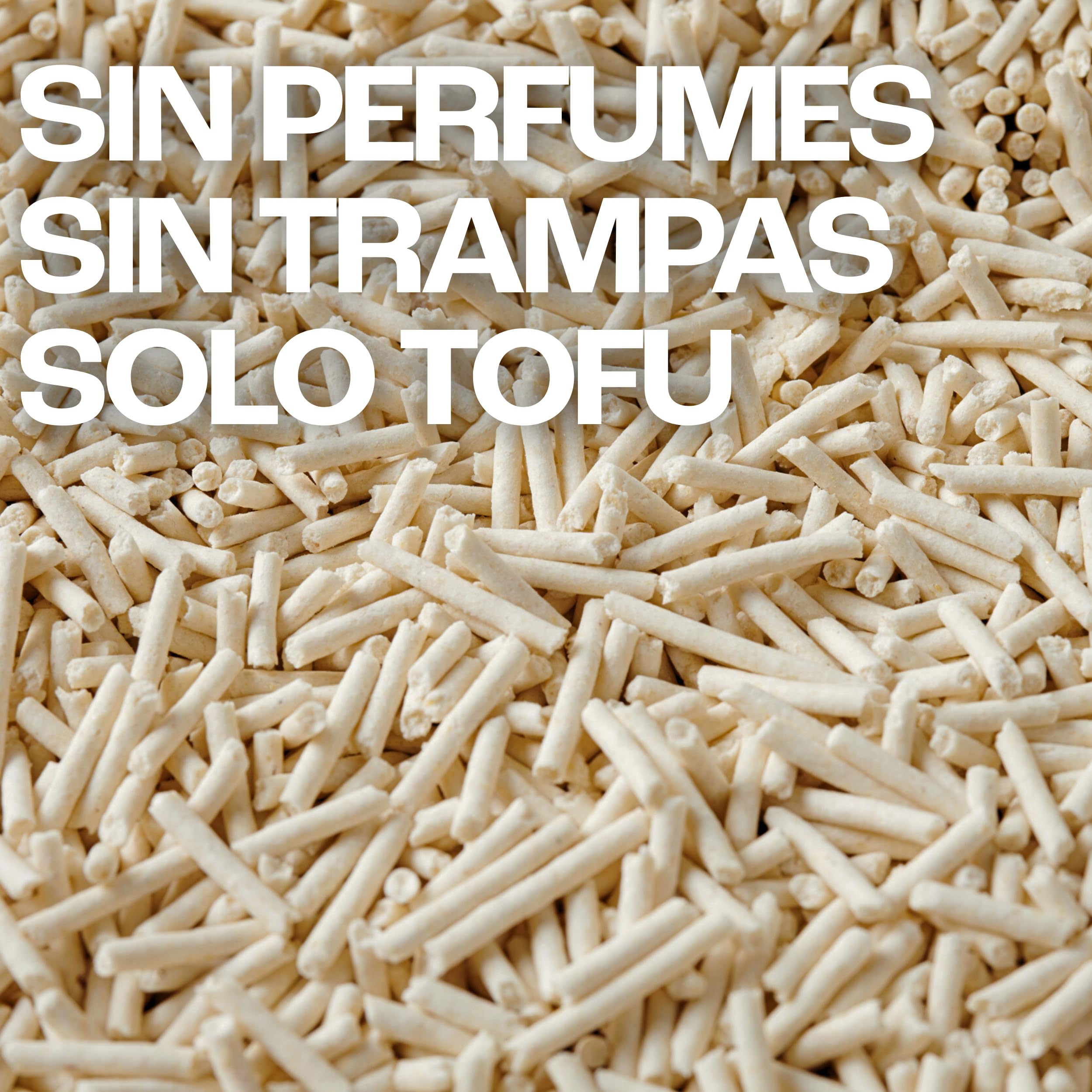 Arena de Tofu para Gatos OSSY X4 10Kg 24L Arena Super Aglomerante Desechable por WC Sin químicos Sin Fragancias Artificiales Libre de Polvo 5 Etapas de Filtrado Control Olores Natural.
