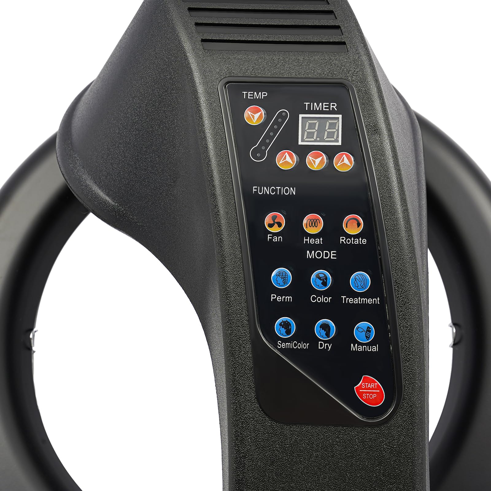 Bonnet de séchage professionnel pour cheveux, 950 W, avec 4 roues, 6 modes, hauteur réglable 134-173 cm, 0-60 min, pour salons de coiffure et salons de beauté