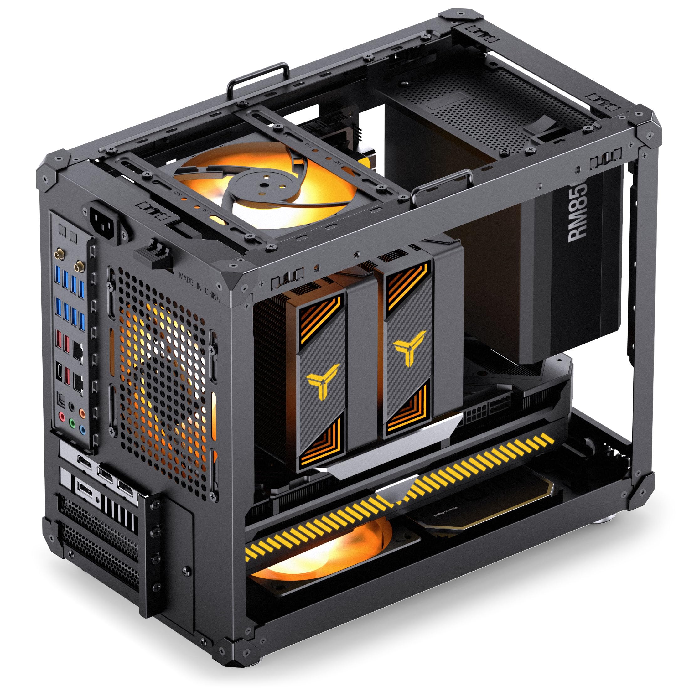 【極美品】Jonsbo C6 Maxブラック 強化ガラスパネル【保護フィルム付】 Amazon.co.jp: JONSBO C6 MAX (Black) : パソコン・周辺機器