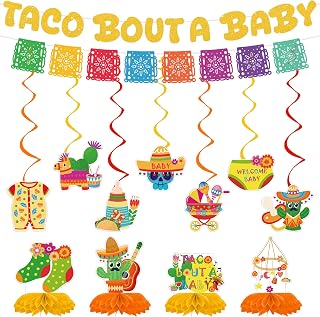 Taco Bout a Baby Shower Decorations, Party Decor for Gender Reveal
