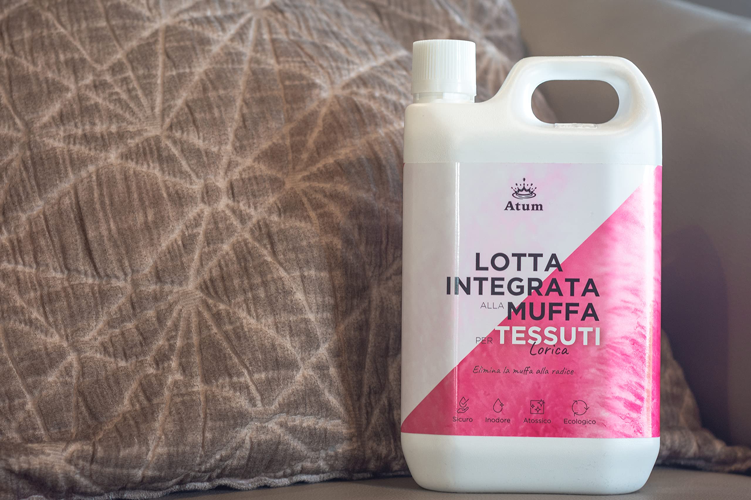 Lorica - Antimoho ecológico para tejidos, ropa, tapicerías (2 L)
