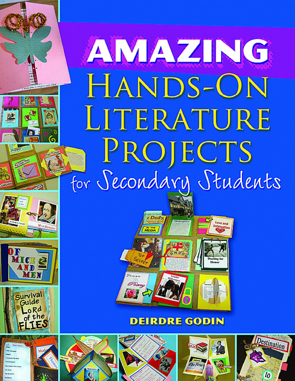 Amazing Hands-On Literature Projects for Secondary Students (Book & CD)
