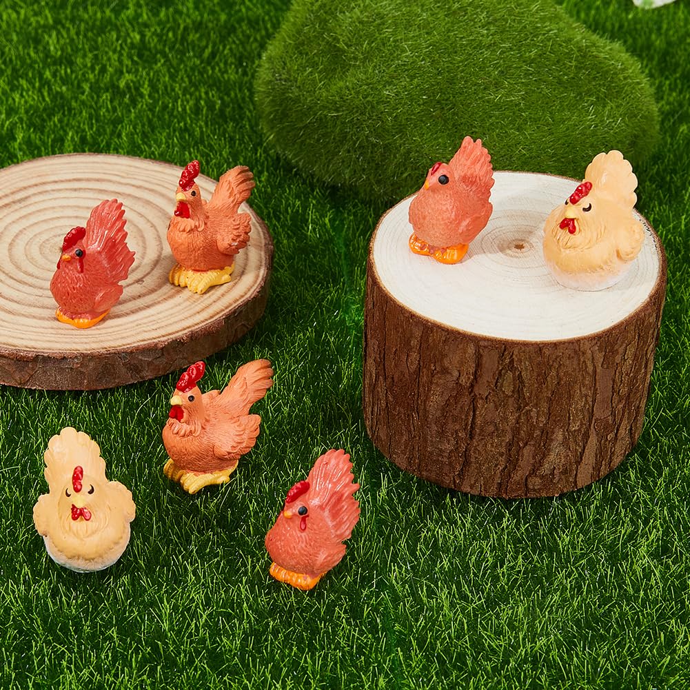 Amazon.com: SUPERFINDINGS 32Pcs 4Styles Mini Chicken Figurines