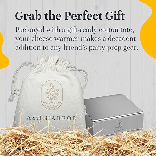 Miniatura 7 de Calentador de queso suave  Placa de calentamiento para queso Camembert y Brie  Complementa tablas grandes o pequeñas de embutidos con tus accesorios
