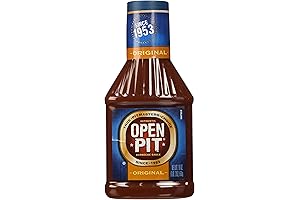 Blue Label Original Barbecue Sauce, 18 oz. - The Perfect Condiment for Open Pit Adventures