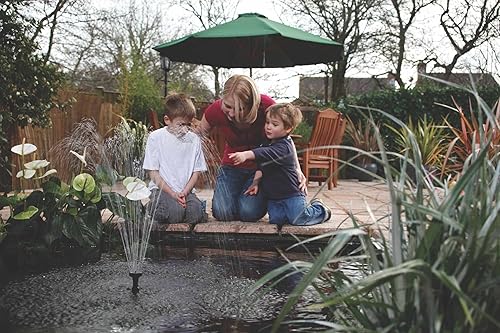 Miniatura 4 de Pennington Aquagarden - Bomba de agua y estanque sumergible universal 500 todo en uno, adecuada para fuentes, filtros, cascadas, hidroponía y