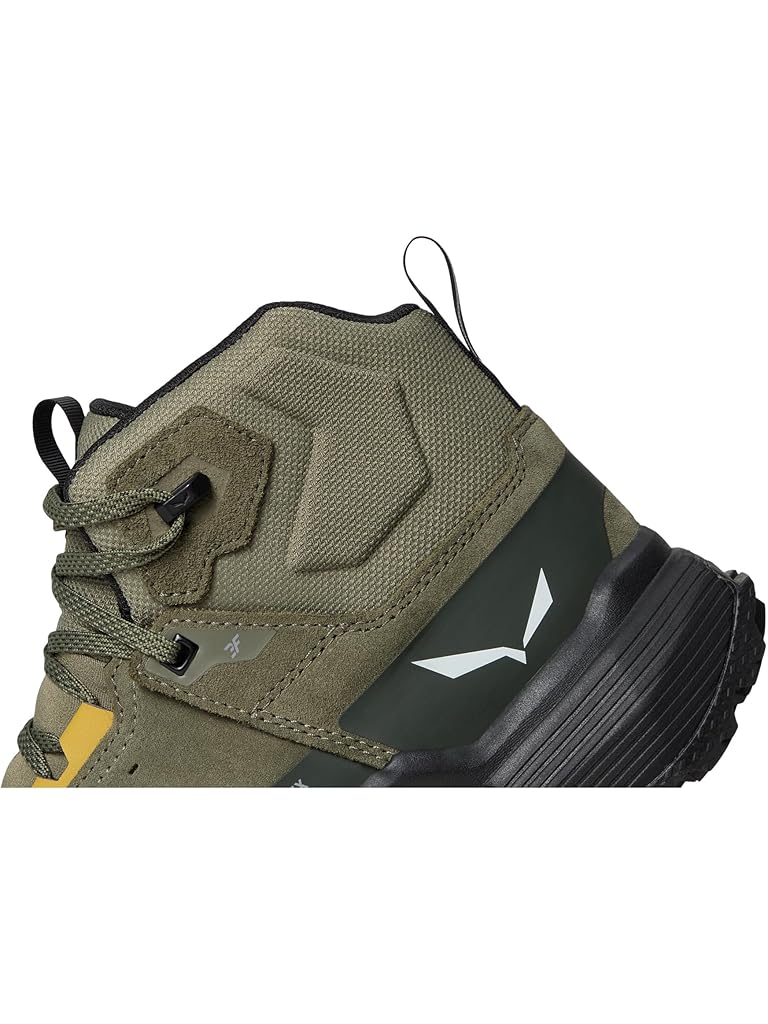 Olive SALEWA Pedroc 2 Leather Mid Ptx