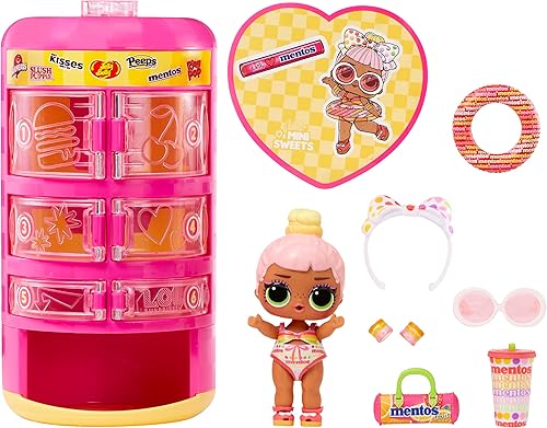 Miniatura 2 de L.O.L. Surprise! Loves Mini Sweets Surprise-O-Matic Series 2 con 8 sorpresas, accesorios, muñeca de edición limitada, tema de caramelo, muñeca