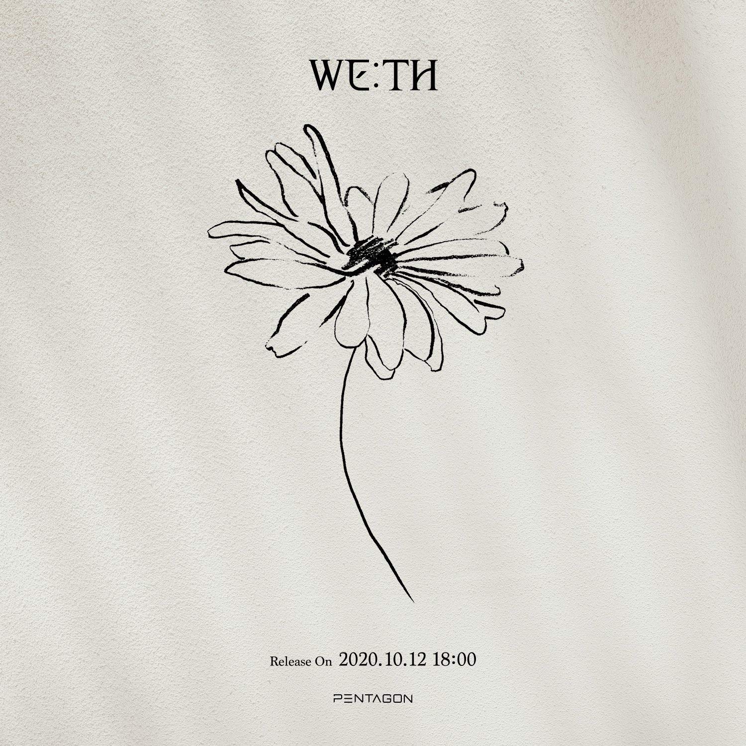 Pentagon WE:TH 10th Mini Album Random Version 132p or 144p Booklet+Envelope+Lyric Paper+1p PhotoCard+1p Scratch Card+1p Bookmark+1p Sticker+Message PhotoCard SET+Tracking Kpop Sealed