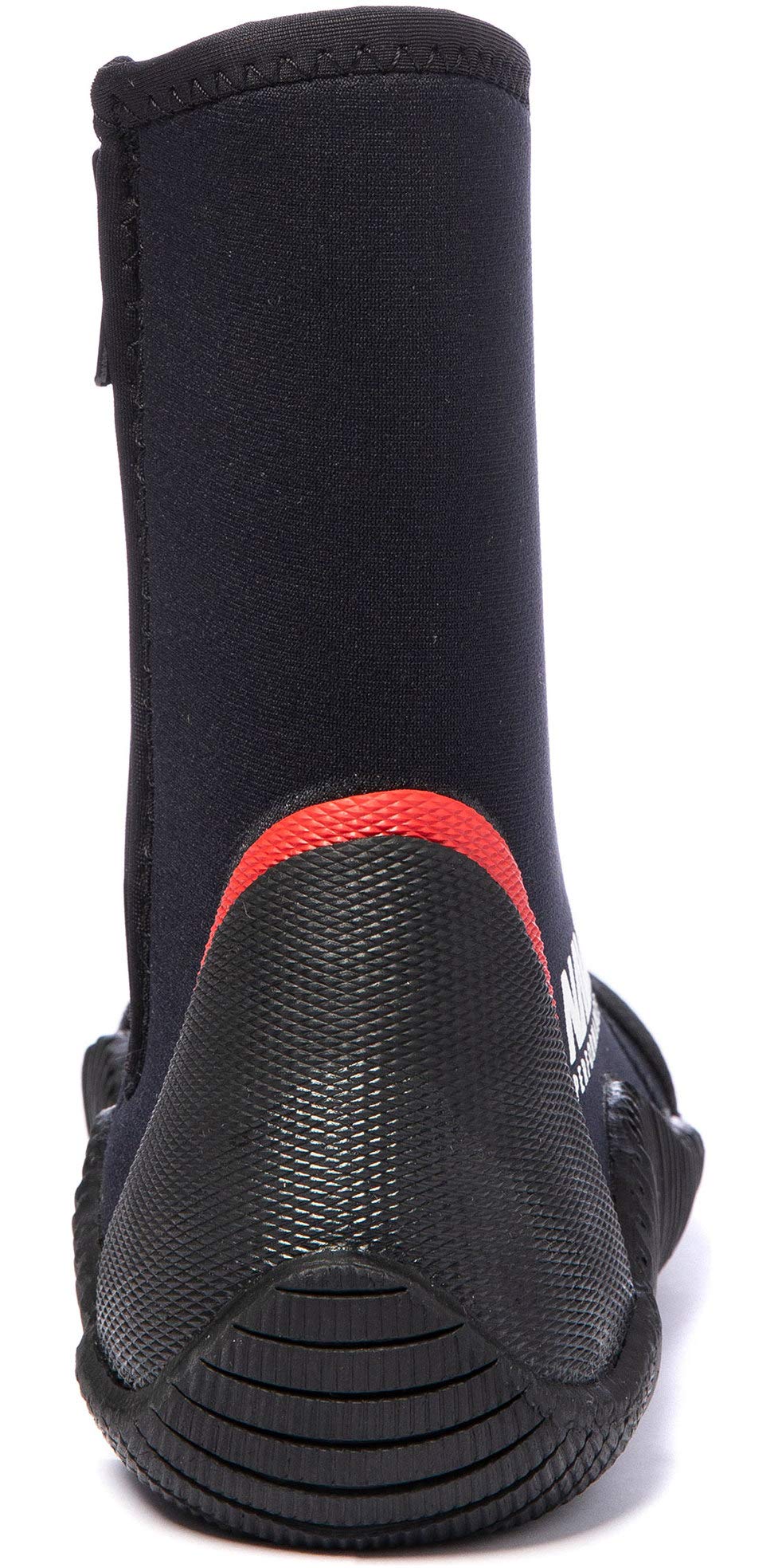 Nava Performance 5mm Neoprene Wetsuit Zipped Boots NAVABT02 - Black - Unisex - Nava Footwear - 10