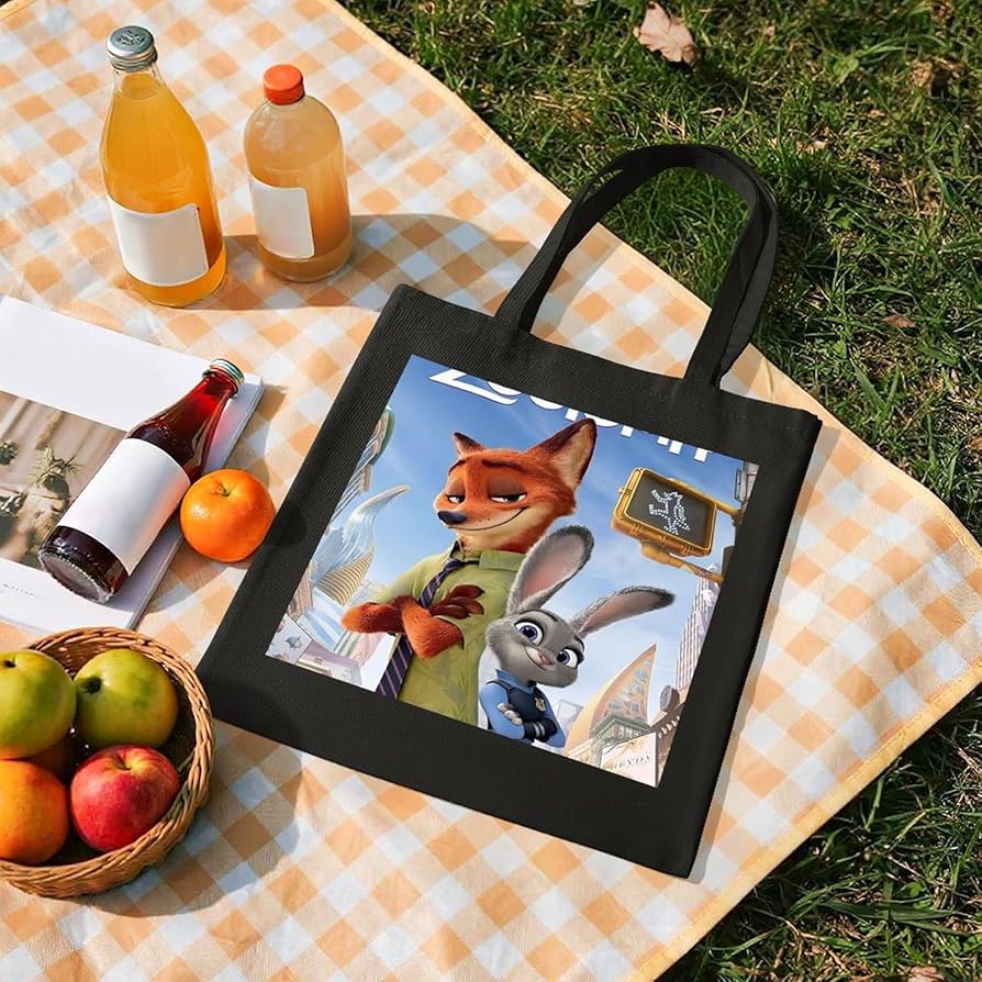 ズートピア トートバッグ　ニックワイルド 美品！ディズニー☆ズートピア ニックワイルド トートバッグ