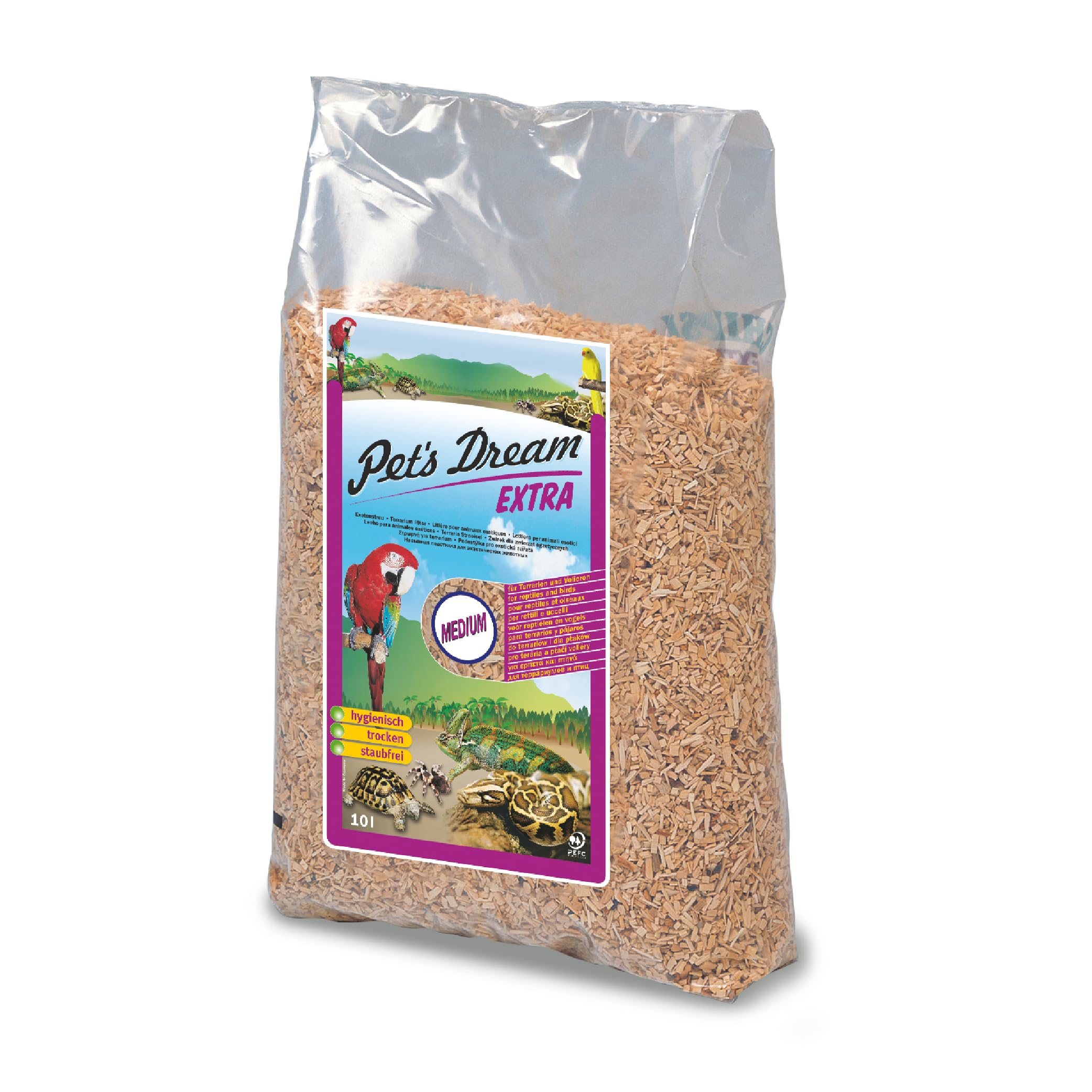 Ajm Pet Products Ltd Chipsi Beechwood Bedding 10L Medium
