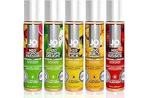 System Jo H2O 1oz Flavored Lubricant Collection - Enhanced Privacy