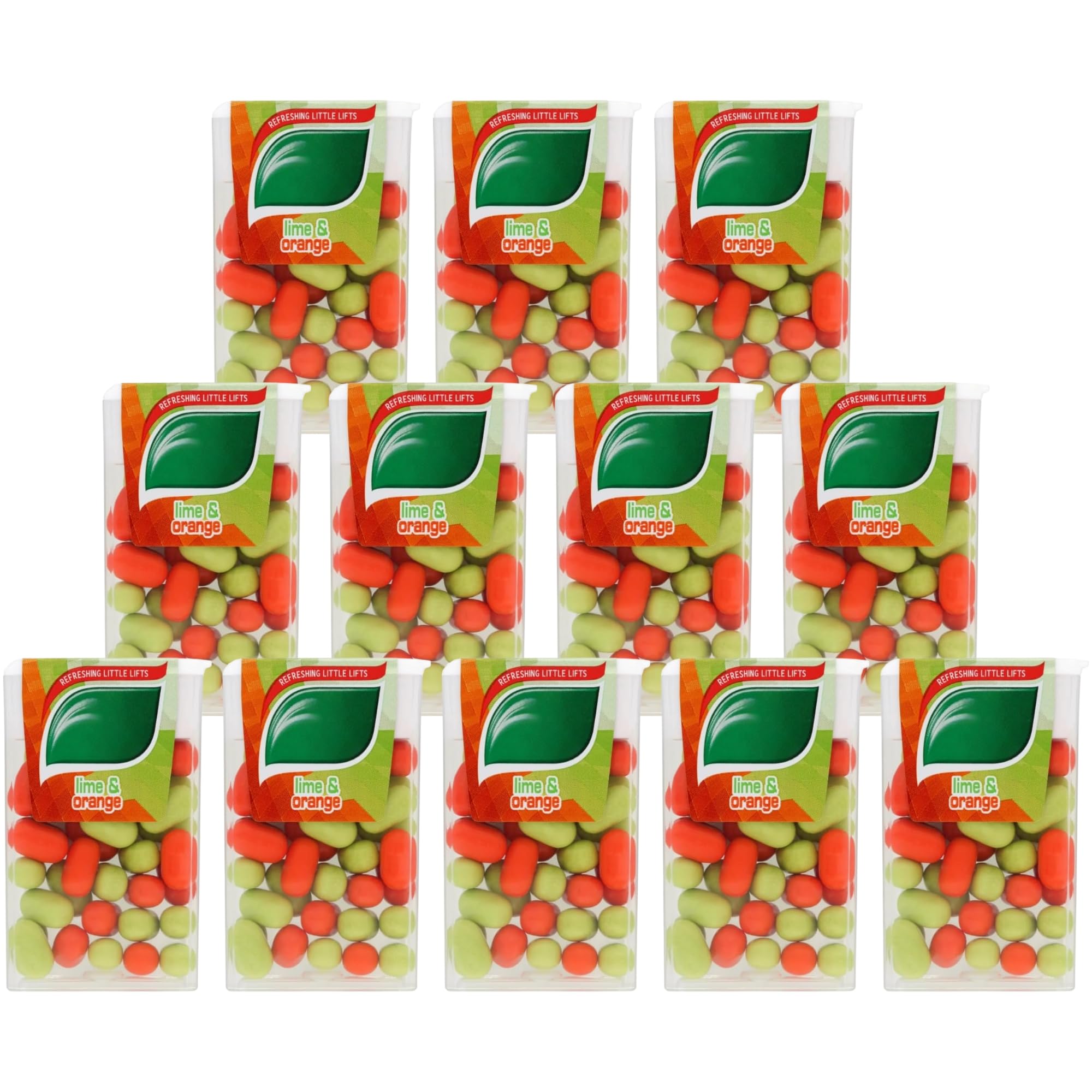 Candy Bundle Containing Tic Tac Lime & Orange 16g (12 Pack)