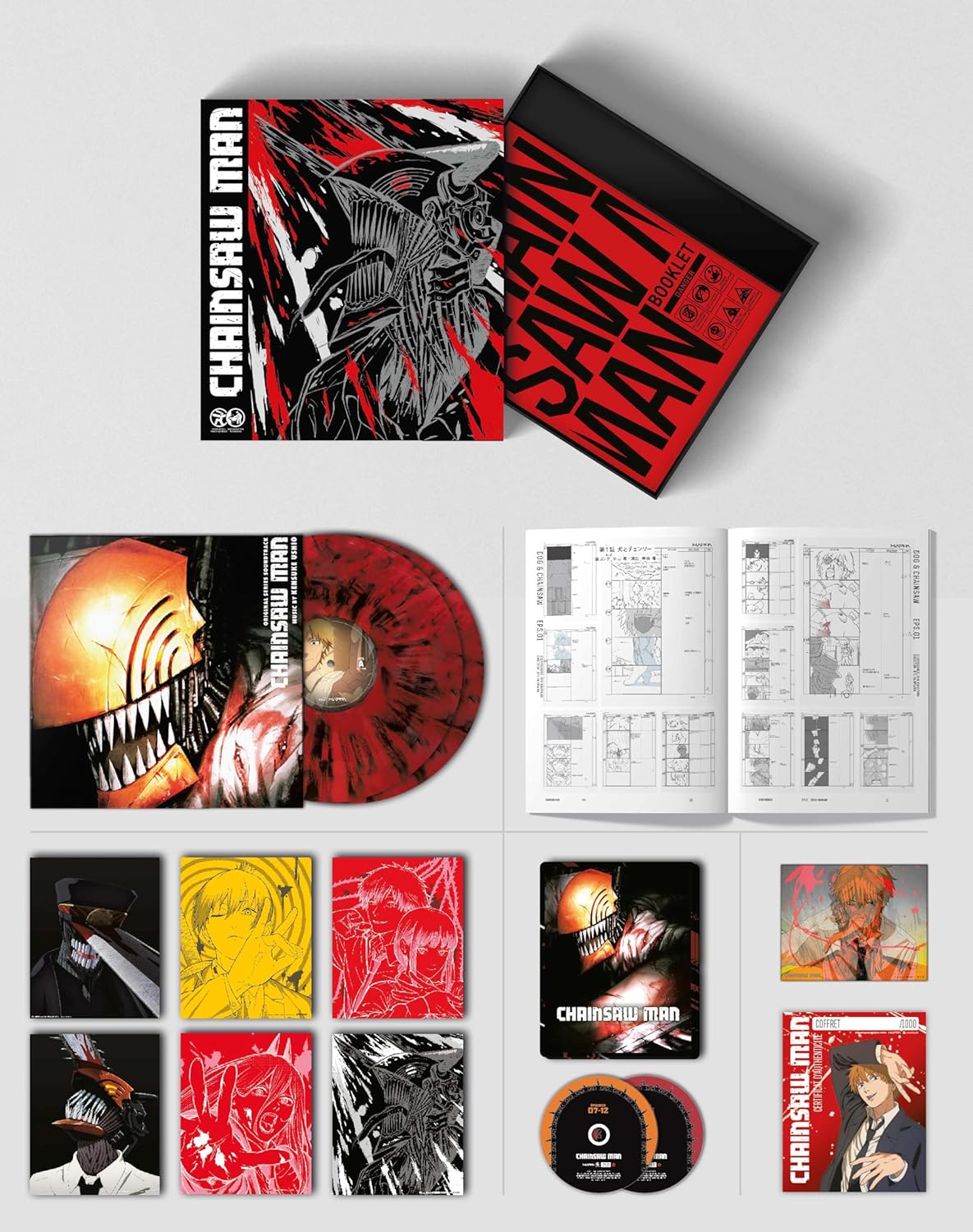 Chainsaw Man Deluxe Edition Blu-Ray & Vinyl Set To Release