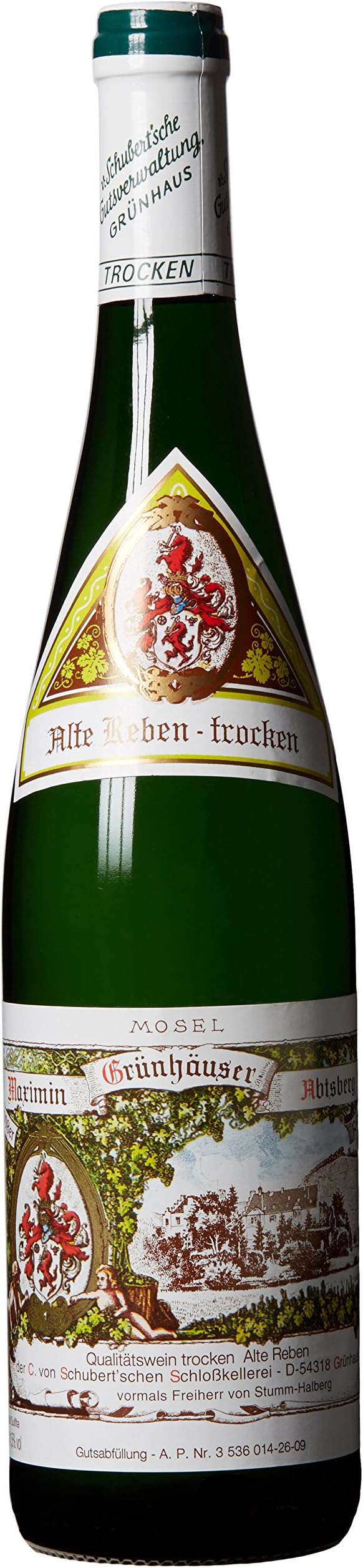 2008 Von Schubert - Abtsberg Alte Reben Trocken Riesling Mosel 750 mL