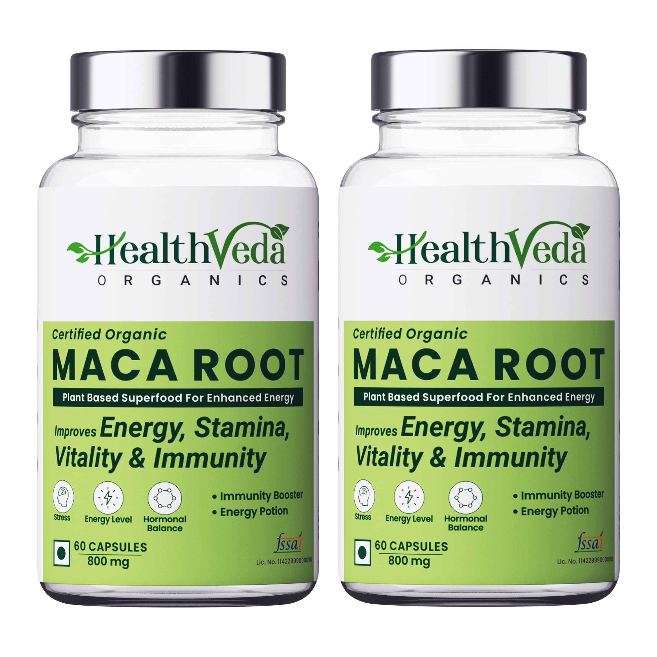 Health Veda Organics Maca Root Supplement, 800 mg | 120 Veg Capsules (B0B1RMBL8F) Amazon Price History, Amazon Price Tracker
