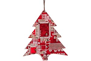 Circuit Board Christmas Tree Ornament: A Techie Holiday Delight