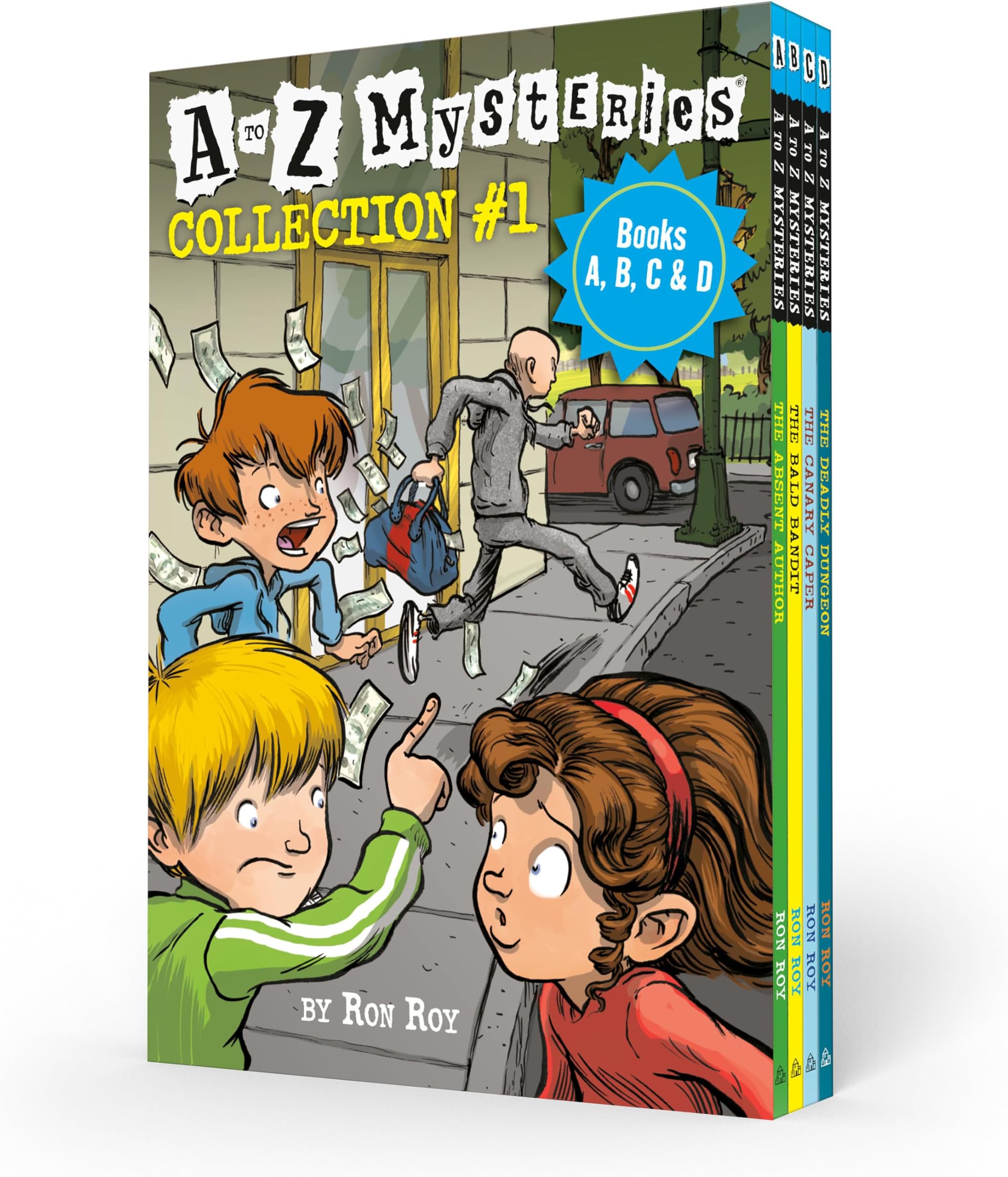 A to Z Mysteries Boxed Set Collection #1 (Books A, B, C, & D)