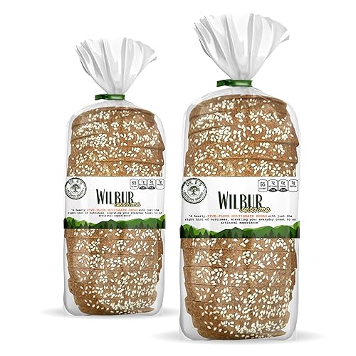 Low Carb Avenue - Pan artesanal Keto 0.17 oz de proteína y 0.07 oz de carbohidratos netos Bajo en calorías, vegano, sin azúcar Pan de pan fresco,