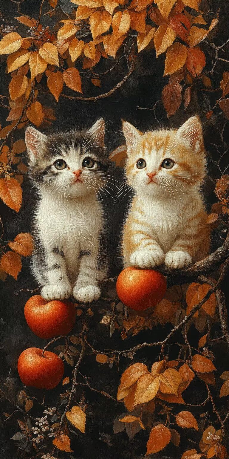 Autunno Dipingere con i Numeri 50x100cm Pittura Acrilica gatto, k-352
