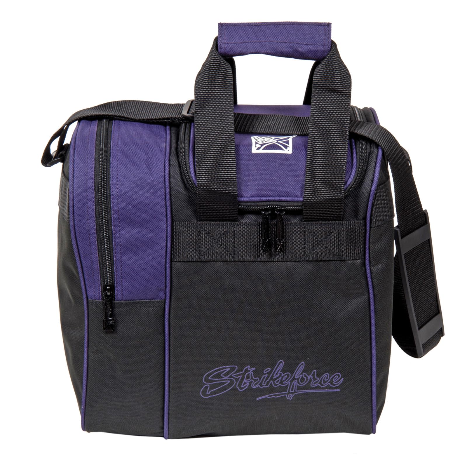 KR Strikeforce Rook Single Bowling Ball Bag Tote Style - 1 Ball Bowling Bag with Shoe Compartment for Shoes up to Size 11